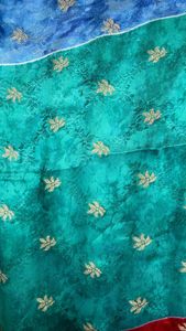 Tela de Seda Jacquard de Viscosa Pura de Lujo, Impresión Digital, 140 GSM, para Vestidos Étnicos de Mujer, 44 Pulgadas, Tejida en India, Gujarat - Product Image 6