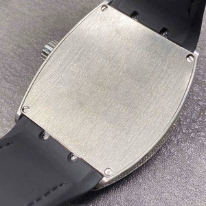 Reloj de Lujo para Hombre, Estilo Hip Hop, con Incrustaciones de Diamantes de Imitación Moissanite, Caja de Acero Inoxidable, Correa de Cuero, Movimiento ETA - Product Image 4