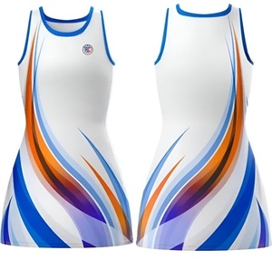 ชุดกีฬาผู้หญิงสำหรับเล่นเน็ตบอล บริการ OEM รองรับชุดยูนิฟอร์มเน็ตบอลหญิงคุณภาพพรีเมียม ผลิตจากโพลีเอสเตอร์ 100% พร้อมเทคนิคการพิมพ์แบบ Sublimation Transfer - Product Image 1