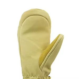 Gants d'hiver en laine 100% de haute qualité, mitaines en coton tricoté épais avec impression en silicone pour une chaleur antidérapante, nouveaux gants mitaines - Product Image 5