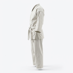 Traje de Entrenamiento de Artes Marciales Mixtas (MMA) y Karate, 100% Algodón, Personalizado, Kimono Blanco, Fabricante Mayorista OEM - Product Image 3
