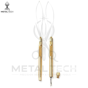 Gold Silver Hair Extension Tool Kit Wire Loop <b>Threader</b> Pulling Hook Handle Replacement <b>Needles</b> Set for Micro Bead Link - Product Image 6
