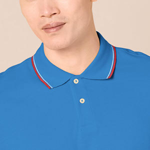 Nueva Llegada, Camisetas Polo Deportivas de Alta Calidad para Hombre, Suaves, Cómodas, de Corte Relajado, Color Sólido, Logotipo Personalizado, Transpirables - Product Image 3