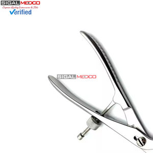 Pince à os professionnelle Verbrugge, instrument chirurgical orthopédique de qualité supérieure en acier inoxydable, réutilisable, manuelle - Product Image 4