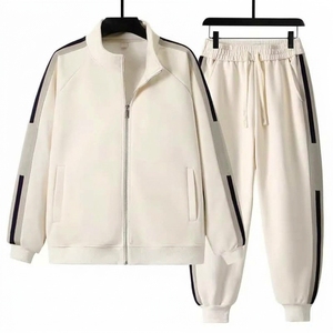 Survêtements d'hiver pour hommes de qualité supérieure, écologiques, vintage, grande taille, coupe-vent, imprimé animal, respirants, légers, 100% coton - Product Image 5