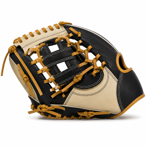 Guantes de Béisbol Premium Hechos a Medida, Guantes de Infield de Cuero con Cordones Resistentes, Profesionales para Zurdos/Diestros, Tallas S/M/L - Product Image 4
