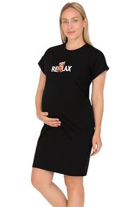 T-shirt noir à manches courtes pour femme avec imprimé ours de dessin animé, col rond, coupe ample, style décontracté, à porter en toutes saisons - Product Image 4