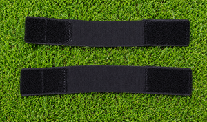 Sangles de remplacement CLICK pour protège-genoux – Ensemble de attaches élastiques réglables avec boucles auto-agrippantes, brodées, en polyester/nylon, à forte adhérence - Product Image 3