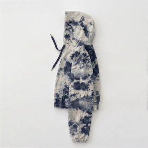 Sudadera con Capucha Tie Dye para Mujer, Personalizable con Logotipo, Manga Larga, Tejido de Algodón, Informal, para Otoño, con Bolsillos, Transpirable, Alta Demanda - Product Image 4