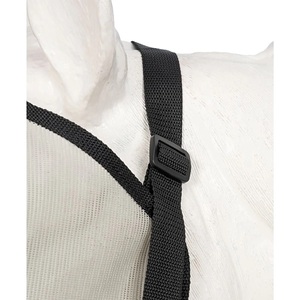Breathable Horse FlyMask Full Face Protection Mesh Fly Cover with Ears <b>Long</b> <b>Nose</b> for Racing Outdoor Use Wholesale Manufacturer - Product Image 2