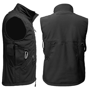 Chaleco Transpirable de Softshell para Entrenador de Perros, Unisex, para Deportes al Aire Libre, Ajustable, Resistente al Viento, Impermeable, Ecológico, Talla Grande - Product Image 2