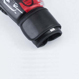 Guantes de Boxeo y Kickboxing Personalizados de Piel Sintética PU de Primera Calidad, Transpirables, con Cierre de Velcro, Unisex, Gran Venta - Product Image 4