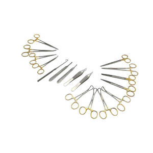 Paquete de Instrumentos Quirúrgicos de Acero Inoxidable para Esterilización, Instrumentos Médicos Quirúrgicos Chapados en Oro T.C. para Mayoristas - Product Image 4