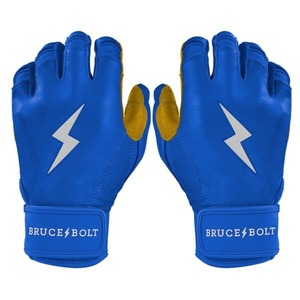 Gants de frappe de baseball personnalisés pour hommes en cuir à manchette courte, respirants, à séchage rapide, durables, de haute qualité, avec fermeture auto-agrippante pour gaucher - Product Image 1