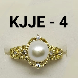 Attractive Freshwater Pearl Floral <b>Adjustable</b> <b>Ring</b> Free Size Open Band Pearl Jewelry <b>Ring</b> Resizable Supplier - Product Image 2