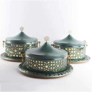 Elegant premium quality casserole hot pot Stainless steel best finishing customise colour and size shape <b>round</b> dining <b>table</b> - Product Image 2