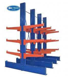 Customization Heavy Duty Cantilever <b>Racking</b> <b>System</b> Electrostatic powder coating Steel Adjustable Arms for Industrial Pipe Timber - Product Image 2