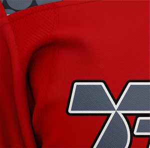 Haute qualité 100% Polyester Sublimation maillot de Hockey sur glace personnalisé tout Style haut cousu Hockey porter Tack entreprises TE-4117 - Product Image 5