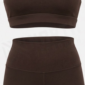 Ensemble deux pièces sportif uni pour femme North Approach, débardeur sans manches et short, noir avec bordure blanche - Product Image 5