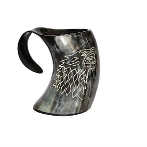 Viking Wolf <b>Drinking</b> <b>Horn</b> - Product Image 1
