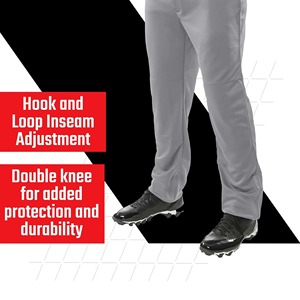 Prix de gros, pantalon de baseball d'hiver pour hommes fabriqué sur mesure au Pakistan, 100% polyester, impression par sublimation, pantalon de sport de baseball unisexe - Product Image 3