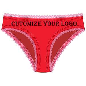 Braguitas de Algodón sin Costuras de Tiro Medio para Mujer, Antibacterianas, Cómodas y Elásticas, Servicio de Producción y Marca Personalizada - Product Image 1