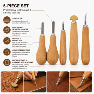 Kit professionnel d'outils de sertissage de pierres pour bijoux en bois, comprenant un polisseur, un poussoir de sertissage et un rouleau, pour la fabrication de bijoux DIY - Product Image 6