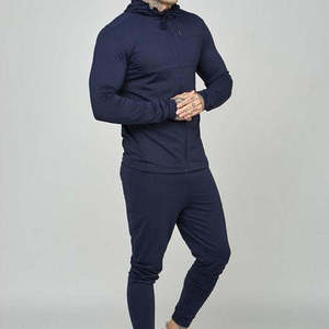 Men Streetwear Tracksuit Cotton Sweatshirt Hoodie and Athletic Track <b>Pants</b> Sportswear Set - Product Image 1