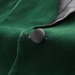 Costume de cérémonie pour homme de haute qualité en polyester et coton, blazer et pantalon, grandes tailles, infroissable, respirant, pour mariage et soirée - Product Image 6