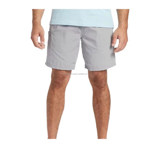 Shorts pour hommes à porter au quotidien, taille élastique unie, coupe décontractée, respirants, écologiques, durables, 100 % coton, fournisseur d'usine - Product Image 6
