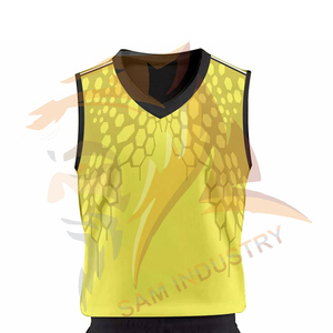 Vêtements de sport respirants à séchage rapide 100% polyester, uniforme de volley-ball pour hommes, entièrement personnalisable, ensemble d'uniformes de volley-ball - Product Image 4
