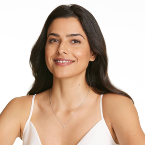 Collar de Cadena de Plata 925 de Estilo Fino y Lujoso para Mujer, con Diamantes de Moissanita Brillantes, Joyería Minimalista y Elegante para Cumpleaños - Product Image 2