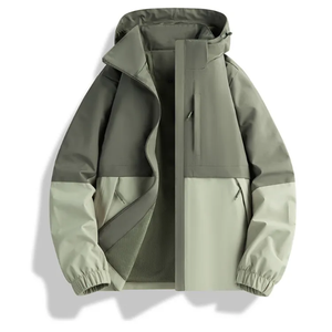AMERICAN TRENCH CLOTHING Fashion <b>Men</b> Quilted <b>Jacket</b> Autumn Good Quality Breathable 3D Embroidery Spandex/Polyester <b>Smart</b> Casual - Product Image 1