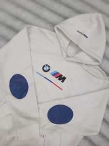 Sudadera con Capucha M Power para Hombre, Blanca, de Algodón, Informal, con Logotipo Estampado en la Parte Delantera, Corte Regular, Estilo Urbano para Otoño - Product Image 5