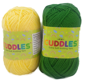 50 grammes de fil à tricoter Vardhman 100% Cuddles, extra doux, 100% acrylique, fil épais pour le crochet et le tricot à la main - Product Image 1