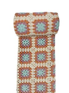 Exportador Indio de Tela de Encaje Ligera y Transpirable con Diseño de Cuadrados Granny para Ropa de Moda Femenina y Ropa de Resort, Disponible a Precio Competitivo - Product Image 3