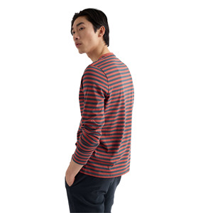 Camiseta Casual de Manga Larga para Hombre, Ecológica, Transpirable, Antiencogimiento, 100% Algodón, Cuello Redondo, Logotipo con Impresión Digital Frontal, Tela de 240g - Product Image 4