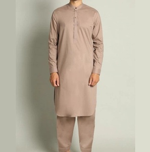 Shalwar Kameez de Estilo Casual y Corte Regular Hecho en Pakistán para Hombre, Ropa Islámica, Vestido Pakistaní con Logotipo Personalizado, MOQ Bajo - Product Image 4