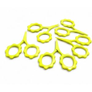 Flower Embroidery <b>Scissors</b> Stainless Steel Blade Flower Embroidery <b>Scissors</b> Fine Point <b>Sewing</b> Thread Cutting Needlework Craft - Product Image 1
