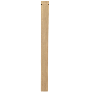 Poteaux carrés en bois massif de caoutchouc, élégants et modernes, pour escalier traditionnel, de EFS Vietnam, avec garantie d'un an - Product Image 2