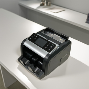 Machine à compter l'argent multi-devises à grande vitesse de qualité professionnelle P89 avec détecteur de faux billets CIS et imprimante, compteur de valeur - Product Image 4