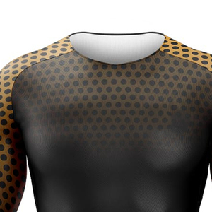 Rashguards MMA à bas prix, design personnalisé, impression par sublimation, manches longues, prix abordable, grandes tailles, rashguard MMA pour hommes - Product Image 6