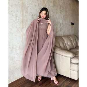 Robes de soirée élégantes avec broderie et paillettes, robe de travail avec pantalon et dupatta pour les soirées - Product Image 4