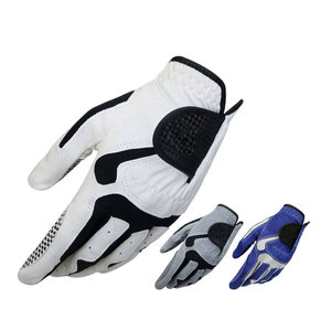 Guantes de Golf Premium de Piel Cabretta, Dedos Completos, Correa de Muñeca Ajustable, Secado Rápido, Transpirables, Absorben la Humedad, Ligeros y Suaves - Product Image 4