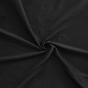30 Pezzi Coprisedia Elasticizzati Personalizzati in Poliestere Nero e Spandex per Matrimoni, Feste, Banchetti, Design con Parte Anteriore Piatta - Product Image 2