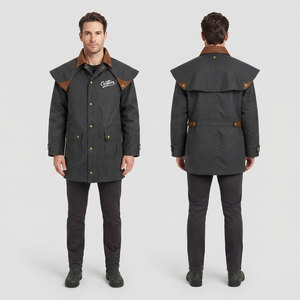 Manteau court d'hiver pour homme, nouvelle arrivée, haute qualité, imperméable, respirant, épais, 100% coton, pour affaires et tenue décontractée - Product Image 3