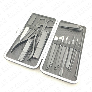 Durable Stainless Steel Manicure <b>Pedicure</b> Kit Professional Nail Care Tools Foot Grooming <b>Set</b> OEM Private Label - Product Image 4