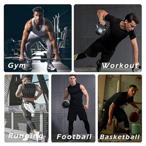 Men's Fitness Compression Leggings High Performance Breathable Quick Dry Stretch Athletic <b>Tights</b> for Running Gym Exercise Yoga - Product Image 6