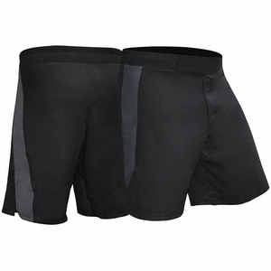 Short de boxe en satin personnalisé OEM en gros, Muay Thai MMA, avec logo, qualité supérieure, léger, durable, coupe haute, unisexe - Product Image 6