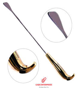 Dissecteur mammaire de style Tebbetts à pointe spatulée, instrument chirurgical en acier inoxydable pour la chirurgie plastique, outil médical - Product Image 4